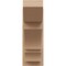 Ekena Millwork 8-in W x 18-in D x 22-in H Balboa Slat Rough Cedar Woodgrain TimberThane Outlooker, Primed Tan OUTUR080X18X22BOA24RCPR - alternate 4